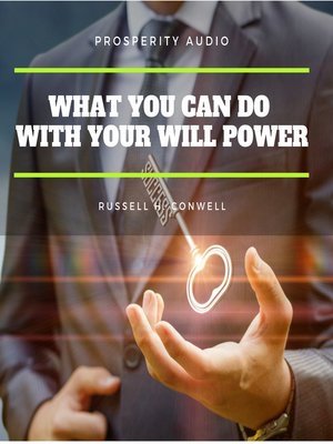 cover image of What you can do with your will power